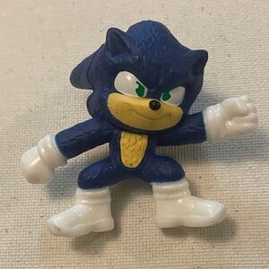 Sonic the Hedgehog Blue and White Action Figure
